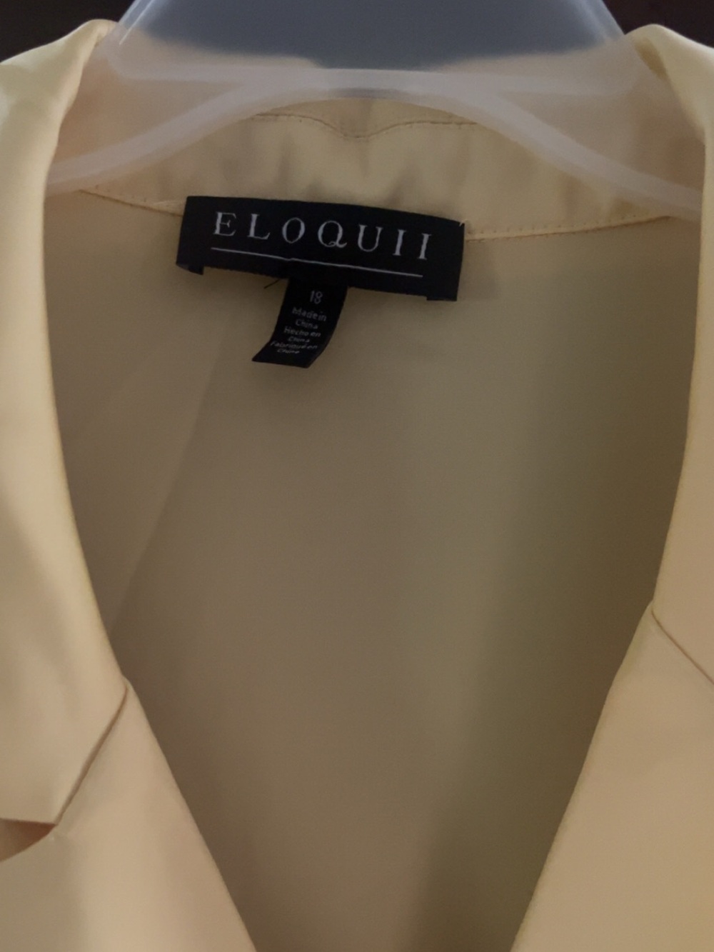 Eloquii Cream Women's Dress
